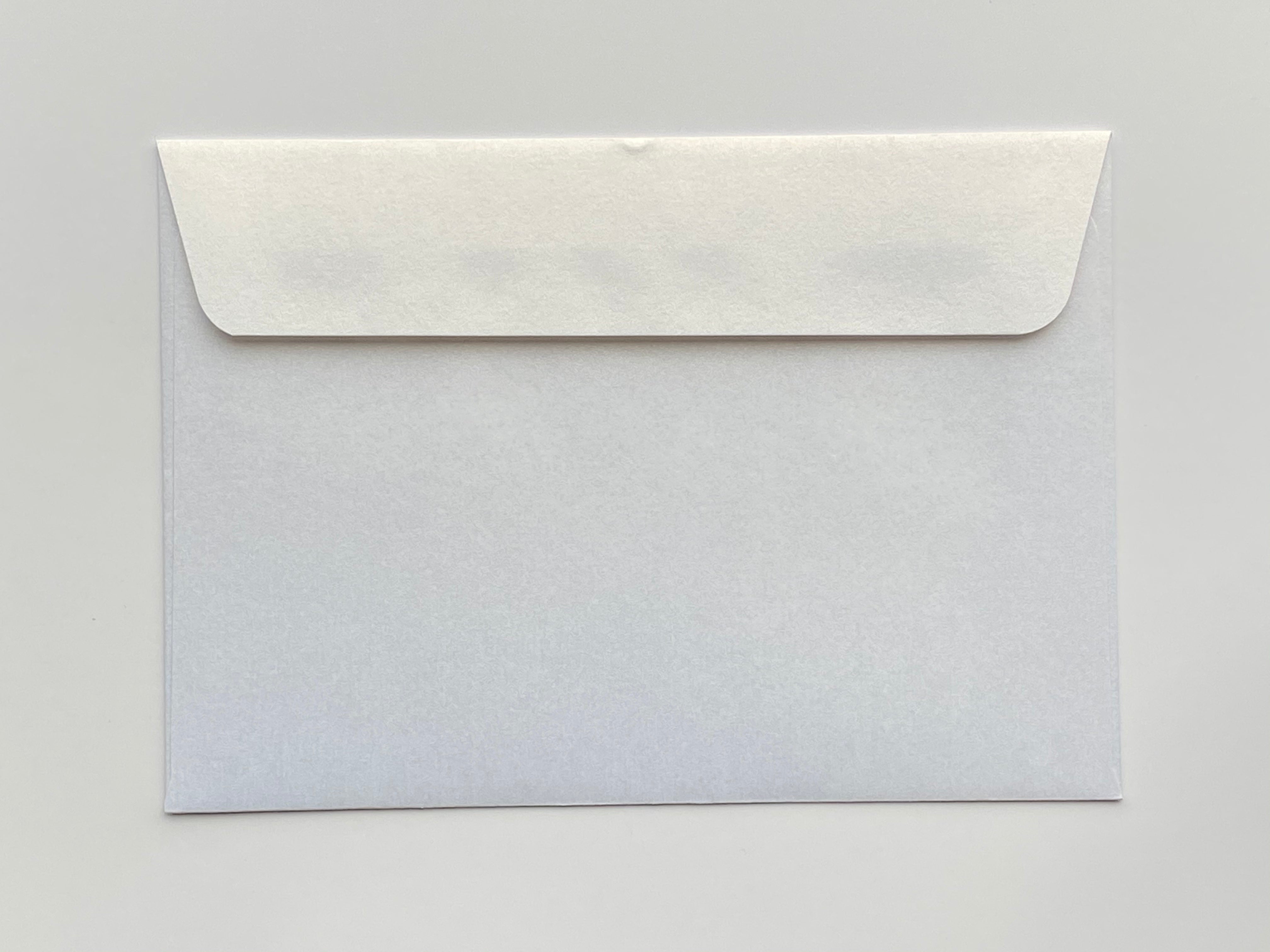 130x185mm metallic envelope
