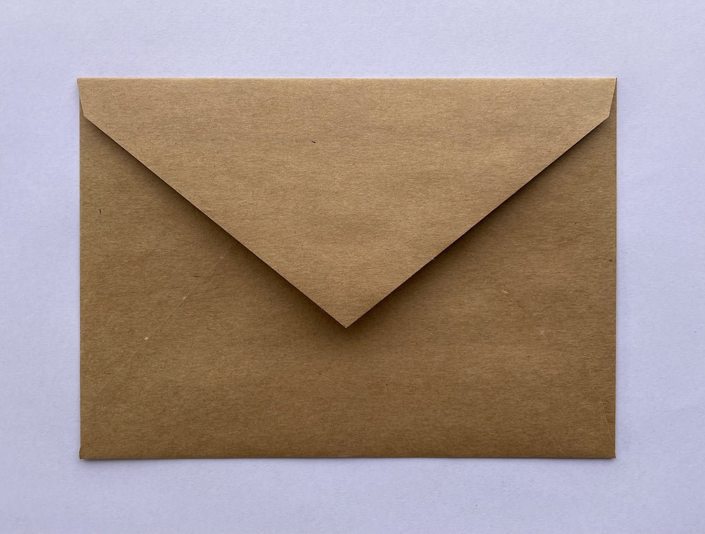 C6 coloured diamond flap envelopes