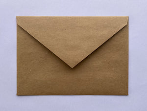 C6 coloured diamond flap envelopes