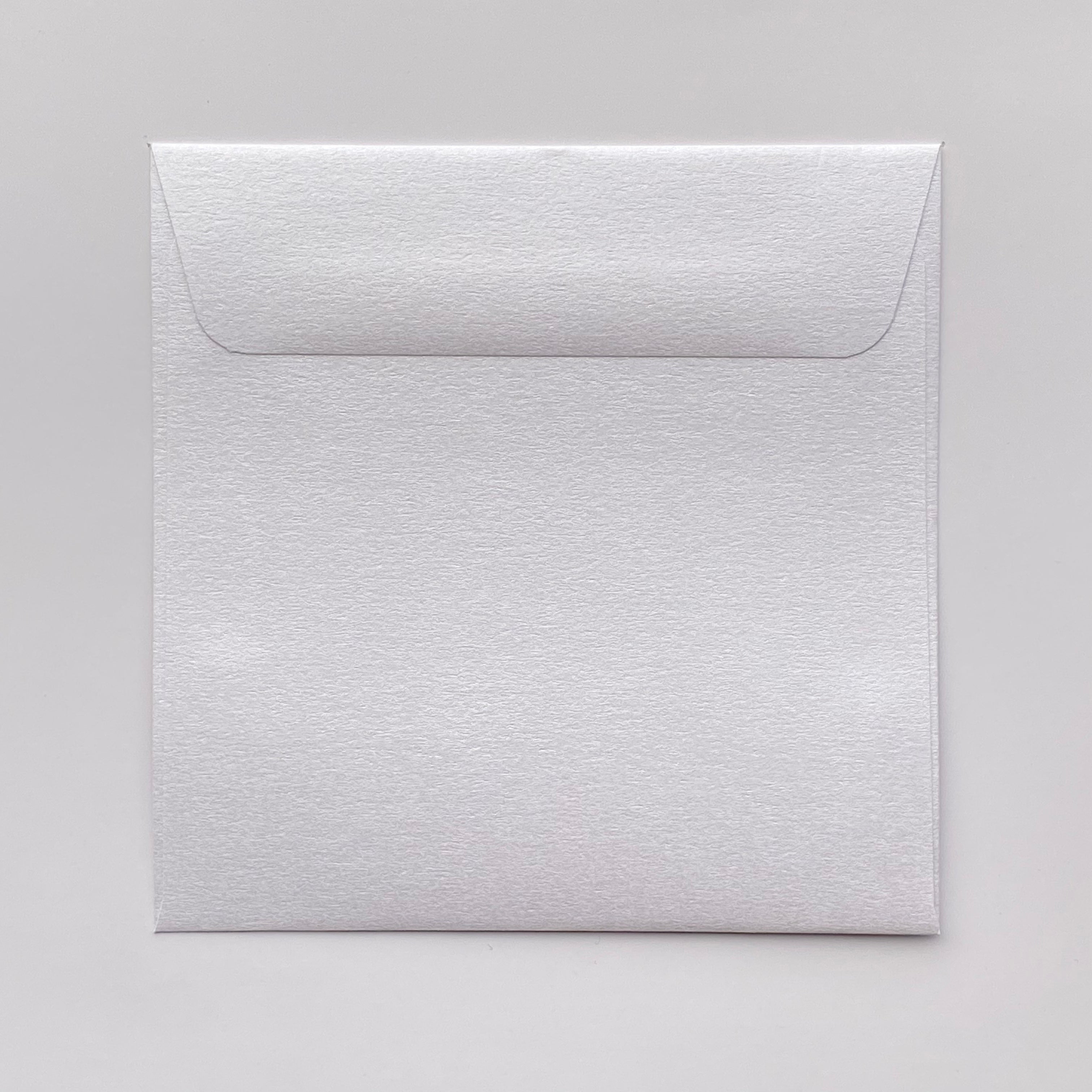 155mm square metallic envelopes