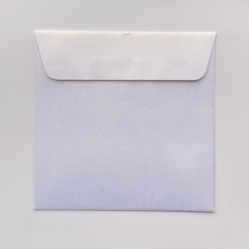 165mm square metallic envelopes