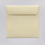 155mm square coloured envelopes