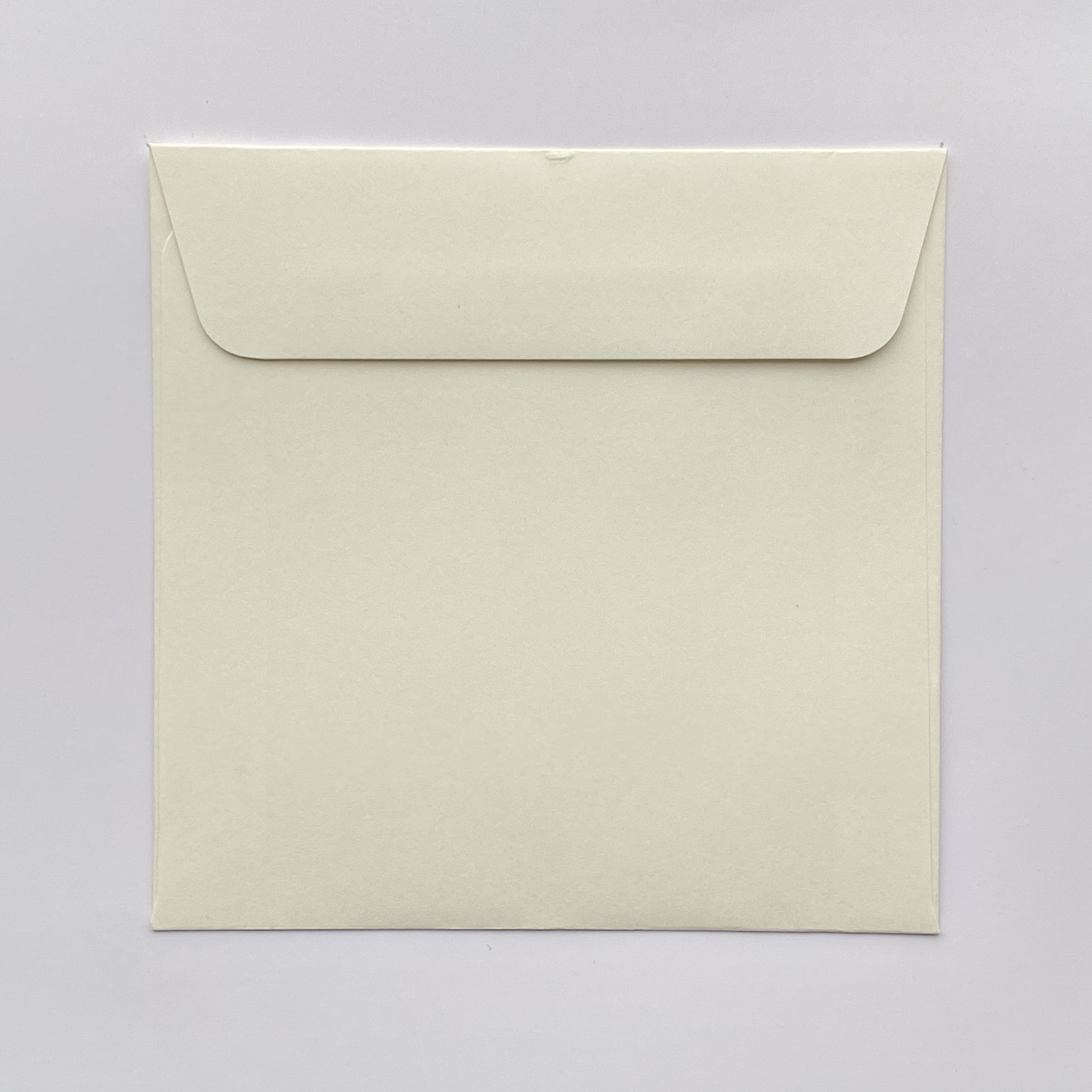 155mm square coloured envelopes