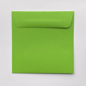 85mm square coloured envelopes