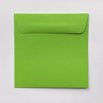 100mm square coloured envelopes
